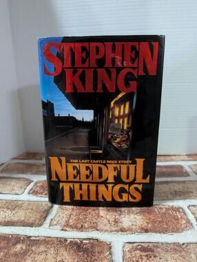 NEEDFUL THINGS Stephen King 1st Edition 1st Printing 1991 Hardcover Dust Jacket